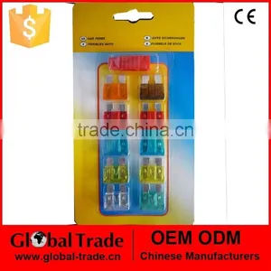 11Pc Standard Auto Fuse Kit .Standard Auto Fuse Kit .Mixed Standard Car Auto Blade Fuse.P0319 thumbnail-1