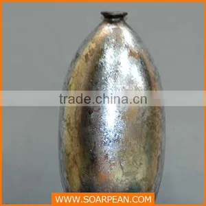 Antique Metal for Hotel Decoration Flower Vase thumbnail-1
