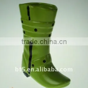 9 Inch Ceramic Vase Shoes Shape thumbnail-1