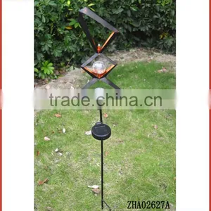 Simple Pattern Solar Stake Light Steel Gargen Ground Stake thumbnail-1