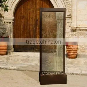 Bamboo Vietnam Traditional Glass Waterfall Wall Bamboo Room Divider thumbnail-2