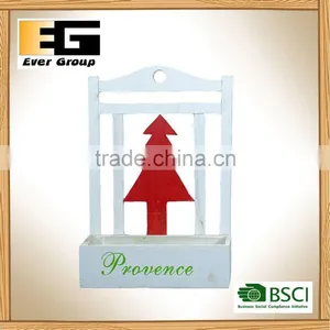 Wall Hanging Wooden Garden Flower Baskets thumbnail-1