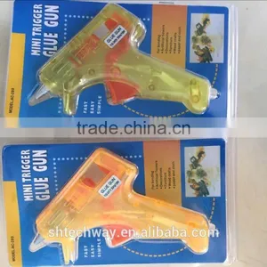 High Quality Transparent Aluminum Nozzle Hot Melt Glue Gun 10W thumbnail-1