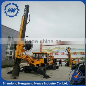 Bore Pile Foundation Hydraulic Rotary Crawler Drilling Rig for Depth 55m thumbnail-2