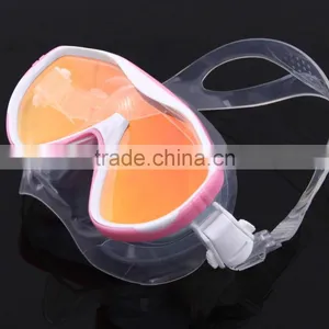 Low Volume Lady Tempered Glass Diving Glasses thumbnail-4
