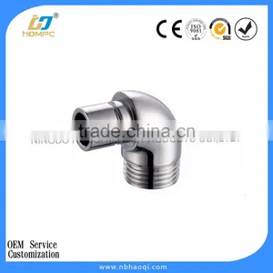 Easy to Install Bathroom Faucet Parts, 90 Elbow Faucet Connector Hose thumbnail-1