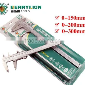 150mm SS Steel Good Packing Caliper, High Quality Mono-block Vernier Caliper thumbnail-5