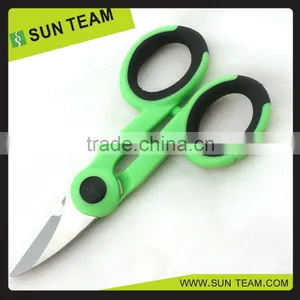 SC296 8-1/2" High Quality 3.0mm Electrical Wire Scissors With Soft Grip Handle thumbnail-1