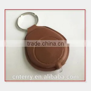 Mini Leather Keyring With White LED Light thumbnail-1