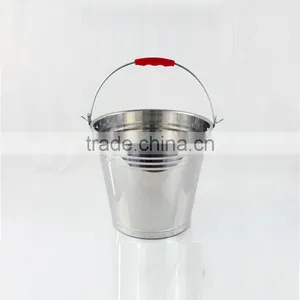 Galvanized Buckets Galvanized Pail With Handle Metal Bucket thumbnail-3