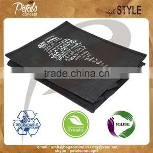 Three Bottle Jute Bag for Wine Shopping thumbnail-6