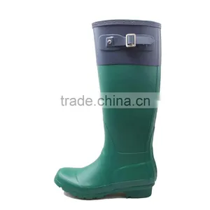New Arrival Knee High Women Rain Boots Rubber Boots Wellington Gumboots thumbnail-4