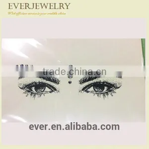 Custom Shiny Charming Art Decorative Eyes Gem Stickers thumbnail-1