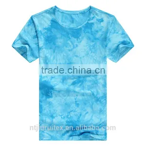 Men Tie Dye T-shirt ,cotton T-shirt, Summer Shirt,slim T-shirt thumbnail-5
