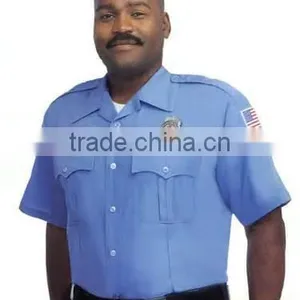 OEM Custom Logo Men's Security Guard Uniform Shirts thumbnail-6
