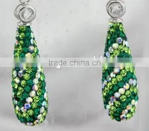 Fashionable Studded With Diamond Pendant Earrings.A Birthday Present thumbnail-1