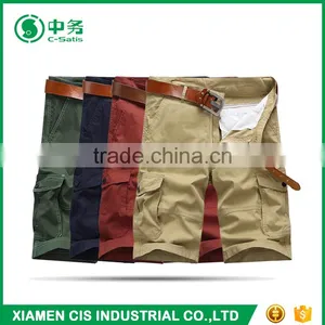 Bulk Wholesale High Quality Mens 6 Pocket Cargo Shorts thumbnail-1