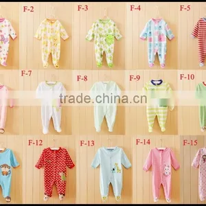 TinaLuLing Kids Footed Pajama One Piece Jumpsuits Pajamas With Feet Color Chart thumbnail-1