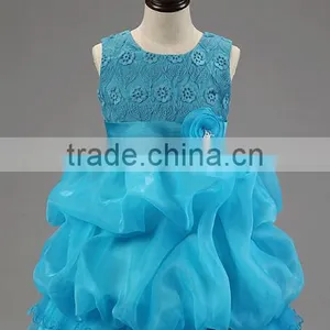 Walson Anna Frozen Cosplay Wholesale Party Frozen Shoulder Flowers Crocheted Skirt thumbnail-2