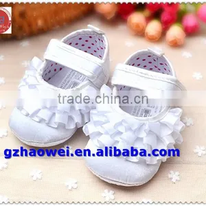 Lovely Princess Style Ribbon Baby Girl's Booties thumbnail-3