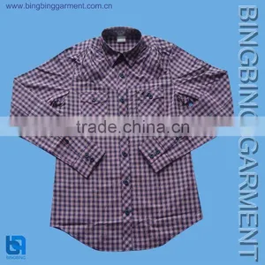 Nice Ladies' Casual Check Blouse thumbnail-1