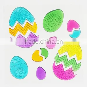 DIY Sticky Gel Window Decoration Happy Easter Window Sticker thumbnail-3