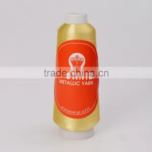 Super High Quality Golden ST Type Metallic Yarn thumbnail-1