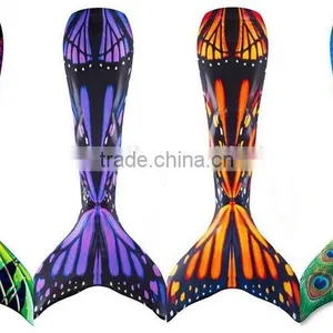 Custom Kids Best Mermaid Tail Swim Monofins thumbnail-4