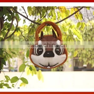 Lovely New Animal Shaped Handbag Vintage Shopping Handbags /3D Cat Bag Handbag For Woman / Cute Cat Plush Lady Bag thumbnail-2