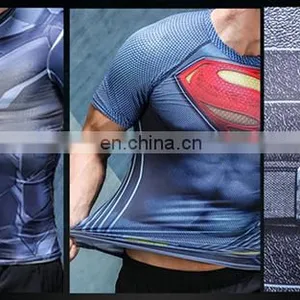 Wholesale Long Sleeve Compression Shirts Rash Guard thumbnail-6