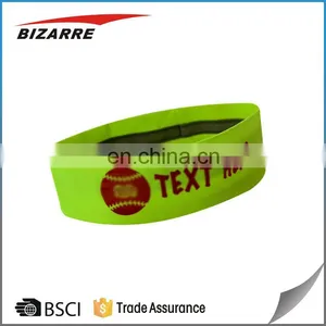New High Elasticity Scarf Custom Printed Women Sports Yoga Headbands thumbnail-2