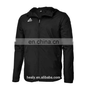 Wholesale Wind Breaker Lining Soft Nylon Raincoat for Men thumbnail-3