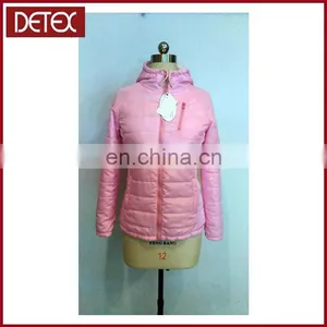 Wholesale Custom Made Women 100% Polyester Bomber Jacket thumbnail-3