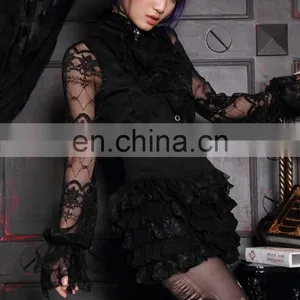 Casual Wear Gothic Layered Petticoat Skirt thumbnail-4