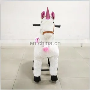 Hot Sale Kids Furry Walking Toy Horse Rocking Horse Toy Kiddy Palace Toys thumbnail-1