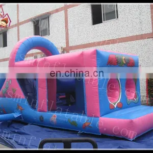 New Inflatable Climb Slide Obstacle Course Moon Bounce Jumping House Rental thumbnail-1