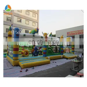 New Desing Parrot Inflatable Giant Fun City for Kids thumbnail-1