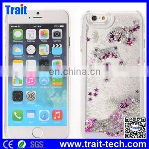 Glitter Quicksand Stars Liquid Moving Glitter 3D Case for IPhone 6 With High Quality thumbnail-1