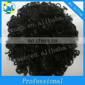 Black Hair World Cup Fans Explosion Bubble Hair Curly Hair thumbnail-3