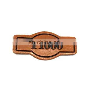 Customized Leather Clothing Labels Leather Patches, Leather Labels With Customized Jeans Leather Patch thumbnail-1