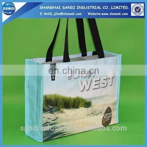 LOGO Printed Laminated PP Woven Bag thumbnail-3