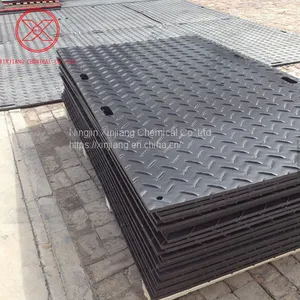 UPE Anti-slip Heavy Equipment Mud Mats / Ground Protection Mat / Temporary Road Mat thumbnail-2