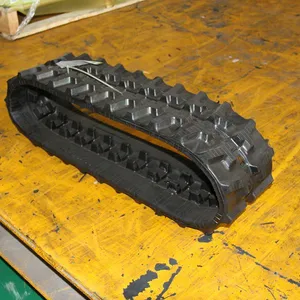 180mm Width Mini Excavator Rubber Track 180*60*25 for Small Size Construction Machinery thumbnail-4