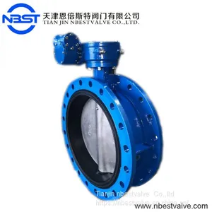 D341XP-10Q 32'' Flange Butterfly Valve With Manual thumbnail-1