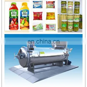 Rotary Retort Autoclave Sterilizer of Food Processor for Types of Canned Tuna thumbnail-5