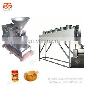 100Kg/H Commercial Magical Shea Butter Making Processing Walnut Nut Milk Grinder Peanut Butter Jam Production Line thumbnail-4