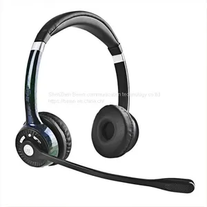 China Beien BT202 Bluetooth Telephone Call Center Headset Noise-cancelling Headset Customer Service thumbnail-2
