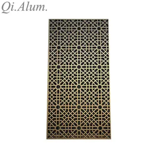 Laser Cut Privacy Screens Stainless Steel Decorative Metal Screen Garden Dividers Decoration Aluminum Metal Screen Patterns thumbnail-5
