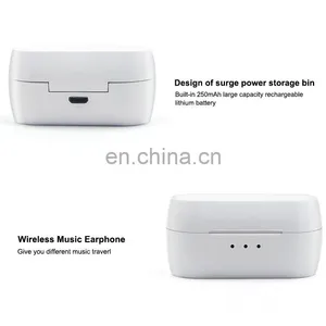 2021 High Quality Design Earphone Touch Siri Mini BT 5.0 Earbuds Headphone With Charging Case thumbnail-4