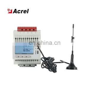Acrel Smart Wifi Kwh Enegy Meters 4G 2G Lora NB-IoT RS485 50~60Hz High Low Voltage 3 Phase Din Rail Electricity Meters ADW300W thumbnail-1